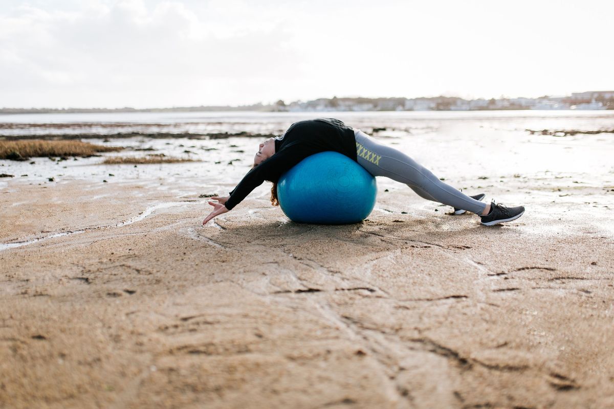 Photographie lifestyle sport Morbihan – femme coach
