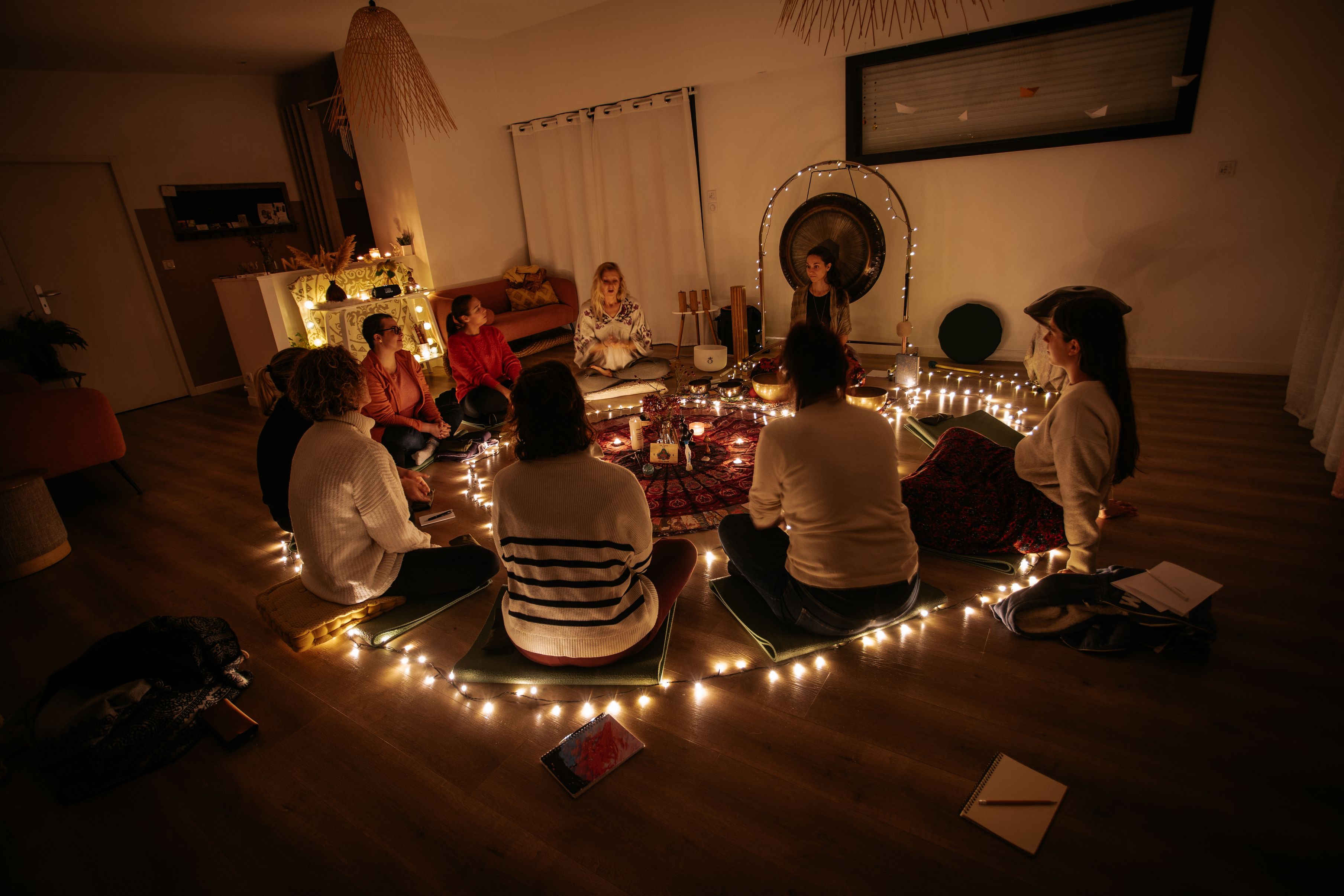 cercle de femmes en pleine nature à Vannes – lien spirituel entre femmes en pleine nature