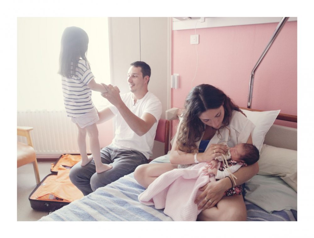 Photographe à la maternité de l'hopital Chubert de Vannes