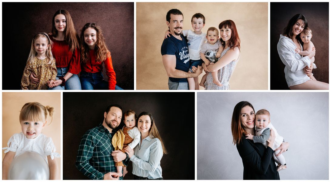 Portrait en studio